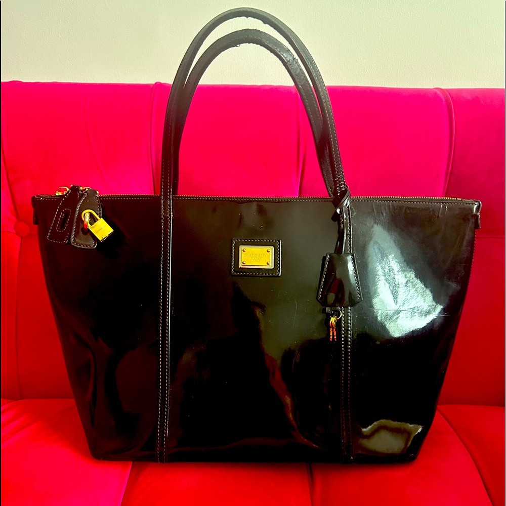Dolce & Gabbana Patent leather tote bag